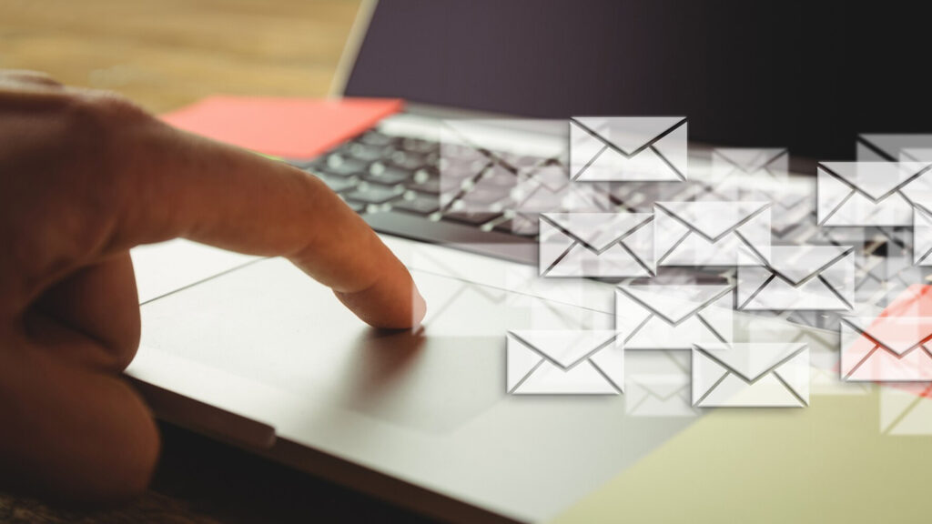 Biểu đồ tỷ lệ mở email