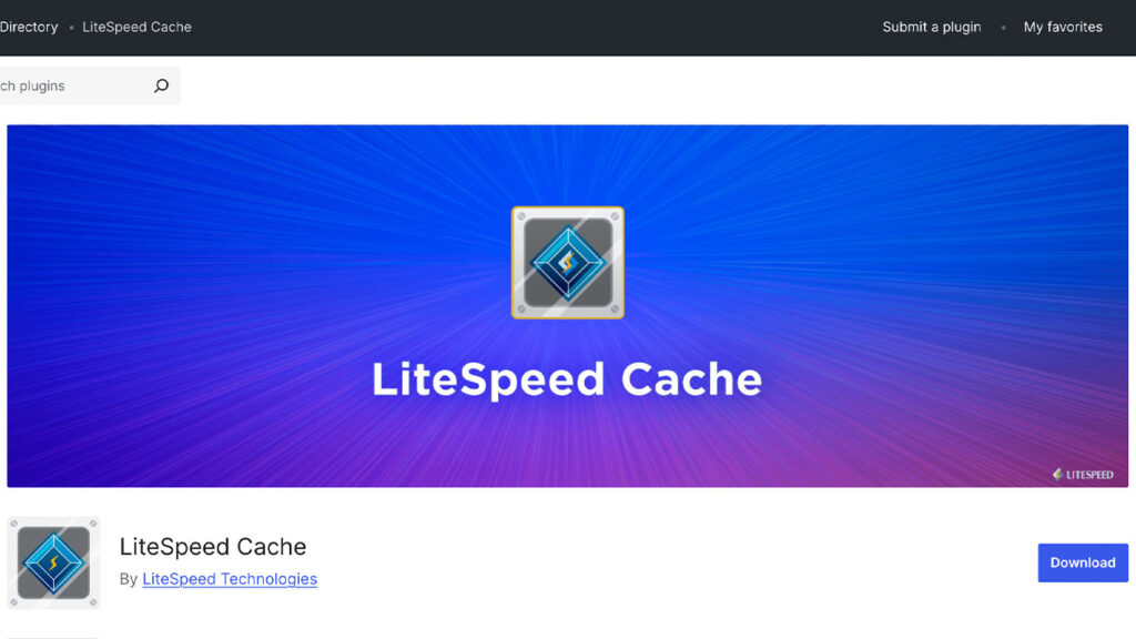 Plugin litespeed cache